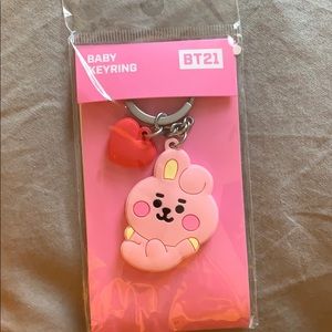 BTS BT21 official NWT Cooky baby keyring